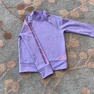 Girls Under purple Armour sweatshirt- size XS